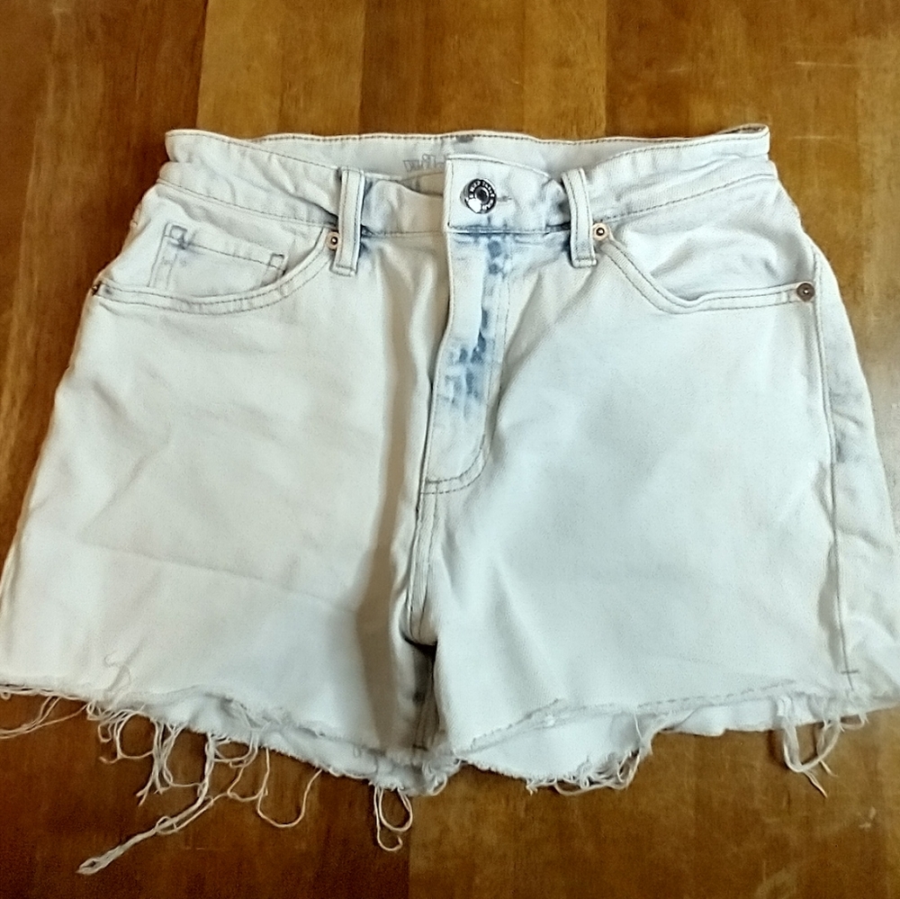 Wild Fable White Denim Jean Shorts with Pockets Size 4